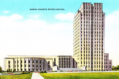 New North Dakota state capitol