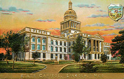 Old Nebraska capitol building
