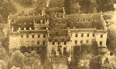 Capitol shell after the fire