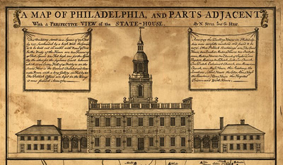 Map illustration of the state house