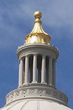Capitol cupola closeup