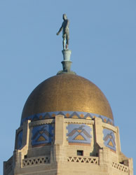 Close-up of dome