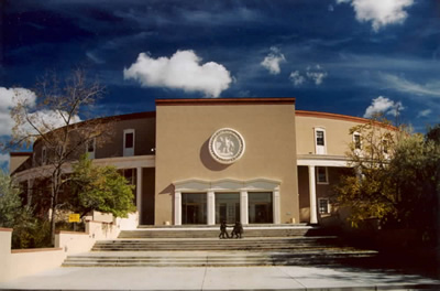 New Mexico state capitol front view