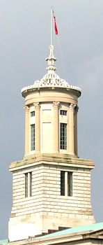Tennessee capitol cupola tower
