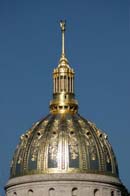 West Virginia capitol dome late 2005